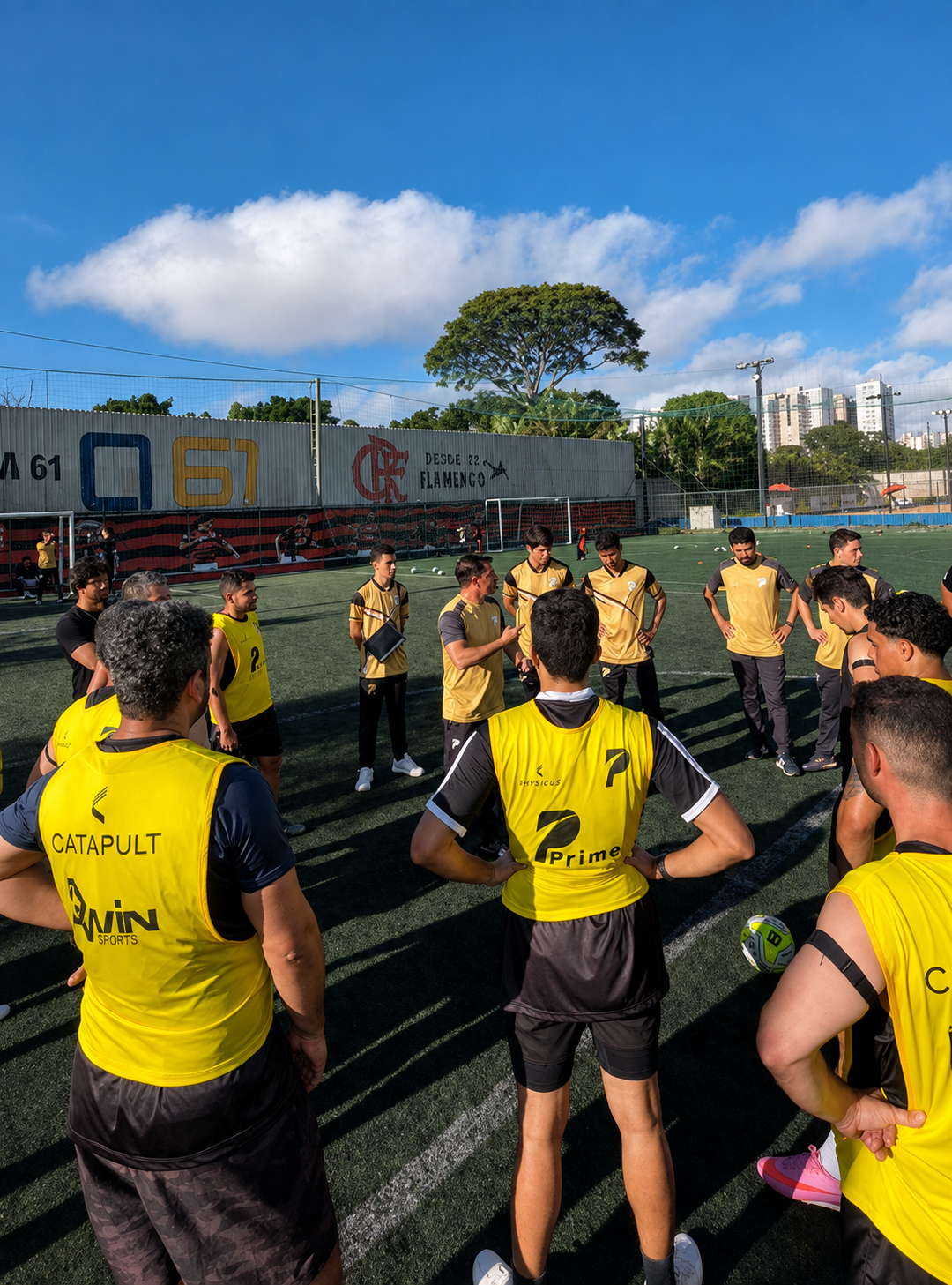 Treino da Prime Football Training em Águas Claras